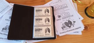 XIII FOP w Katowicach - ulotki Sarko