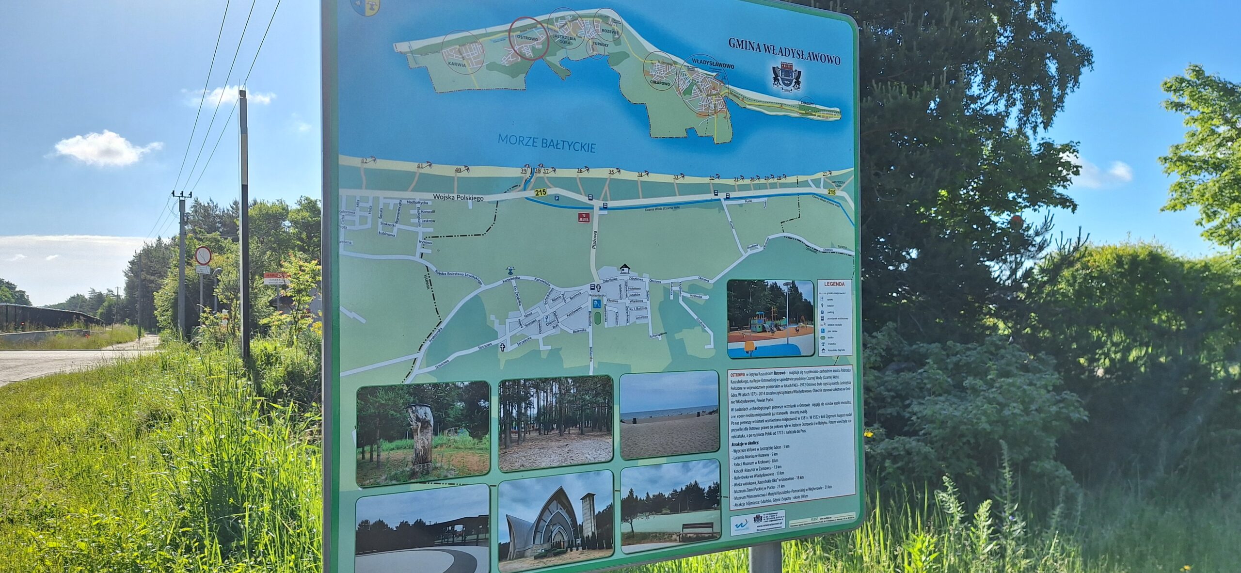 Mapa Gminy Władysławowo